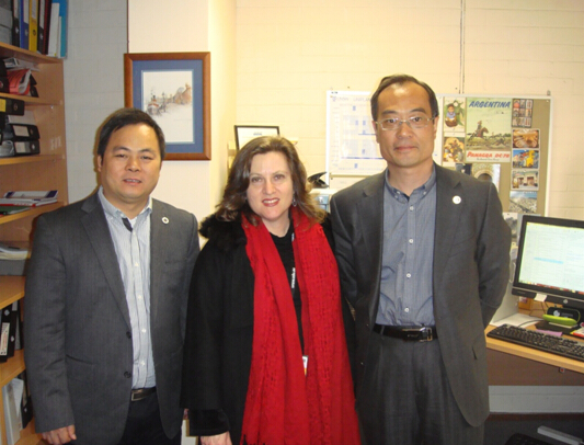 谢文新处长、赵军峰院长与新南威尔士大学Hale教授